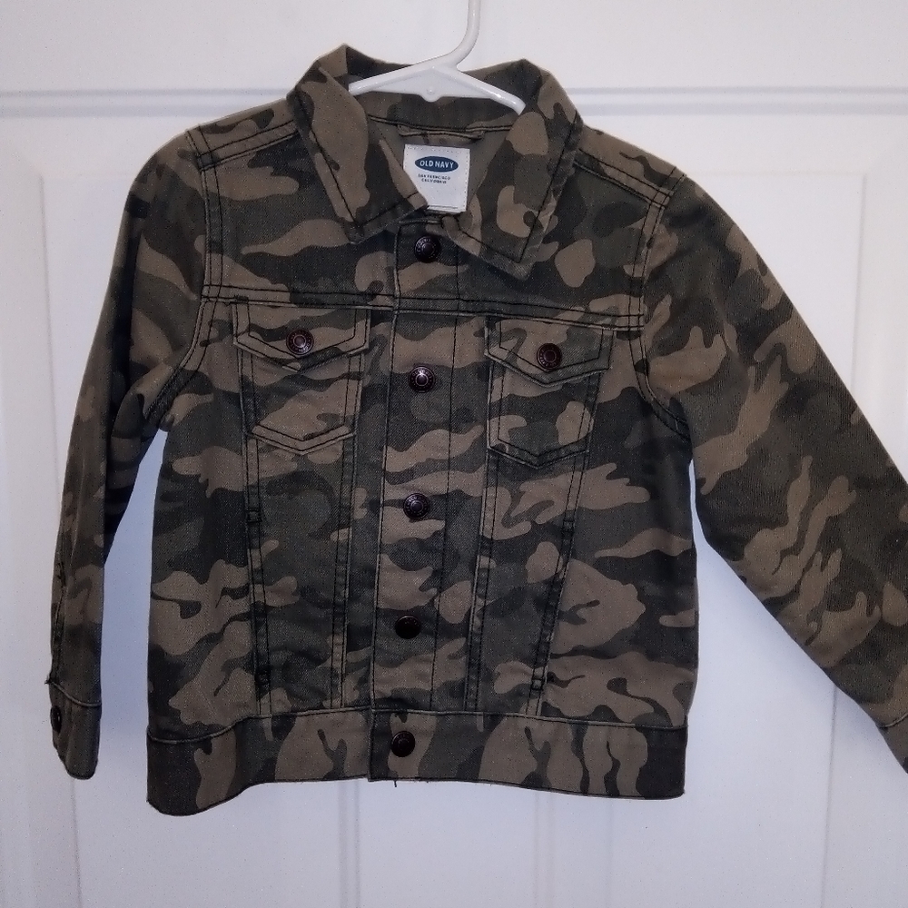 Boys camo jacket